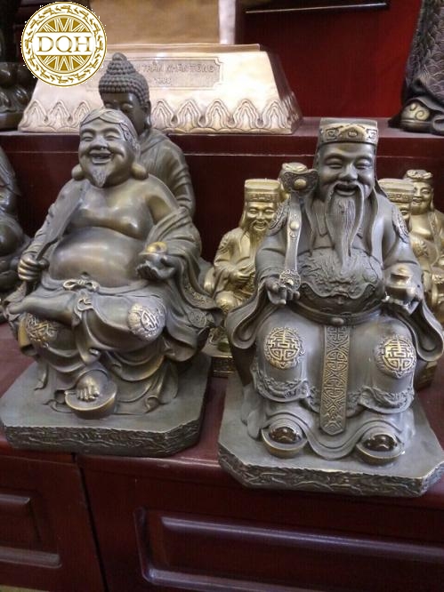 tượng Thần Tài bằng đồng